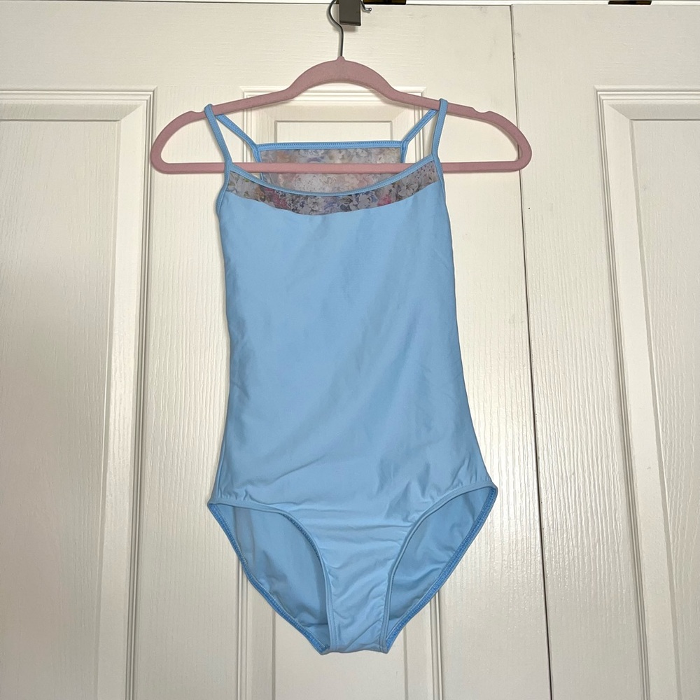 Light Blue Wear-Moi Leotard